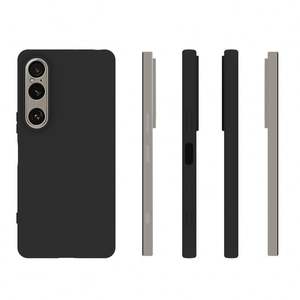 Coque de téléphone en TPU souple noir mat pour Sony Xperia 1 Vii 10 Vi 5 IV II V ACE 2 1 III XA1 Plus XZ1 Compact, coque arrière givrée - Product Image 1