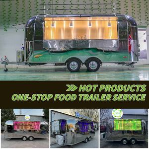 2025 Custom Flower Cart Food Truck Wedding Food Trailers Mobile <b>Kitchen</b> Coffee Bar Horse Trailer For <b>Sale</b> Usa - Product Image 3