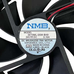 พัดลมระบายความร้อน 3610ML-05W-B49 สำหรับชิ้นส่วน FANUC Plc - Product Image 2