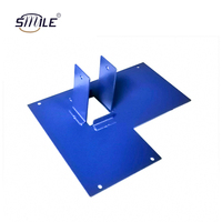 CHNSMILE Usine OEM fournissant des petits supports métalliques, des plaques en acier inoxydable, des pièces de tôlerie découpées et pliées, certifiées ISO9001