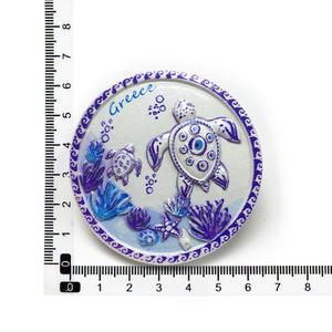 Imán de Resina 3D con Diseño de <span class=keywords><strong>Tortuga</strong></span> Marina y Encanto Mediterráneo, Temática de Grecia - Product Image 5