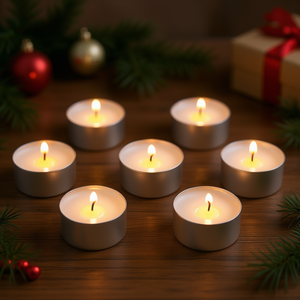 Velas LED de té Db Wholesale con 6.5 horas de duración, sin aroma, para bodas y decoración navideña, uso en interiores. - Product Image 2