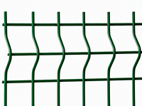 Panneau de clôture de sécurité en métal 3D en forme de V, revêtement poudré, structure soudée galvanisée, anti-corrosion, taille personnalisée, résidentiel