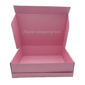 Custom Gift Pack Clothes Shipping Carton Packaging Paper Mailer Box for Shoes Underwear