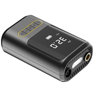 Gonfleur de pneus sans fil Compresseur d'air portable Gonflage rapide Compresseur d'air sans fil Charge plus rapide Pompe à air électrique
