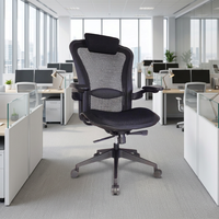 Chaise de direction pour salle de jeux et chambre à coucher - Structure en nylon, support métallique, hauteur réglable, design moderne, usage commercial, salon, hôtel