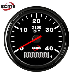 Compteur horaire étanche 85mm Tachymètre programmable <span class=keywords><strong>Jauge</strong></span> RPM Compteur pour <span class=keywords><strong>moto</strong></span> Diesel <span class=keywords><strong>Essence</strong></span> Moteur Manomètres - Product Image 3