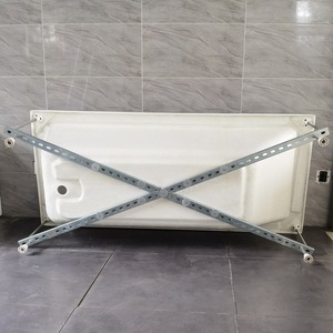100% <span class=keywords><strong>acrylique</strong></span> FRP <span class=keywords><strong>renforcé</strong></span> Rectangle <span class=keywords><strong>en</strong></span> forme de trempage moderne X forme cadre <span class=keywords><strong>baignoire</strong></span> meilleur prix Drop-In/hôtels intégrés intégrés - Product Image 1