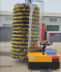 Mới điện trực tiếp thông qua máy rửa xe tự động đôi phẳng theo dõi hệ thống băng tải 80 bar - Product Image 1