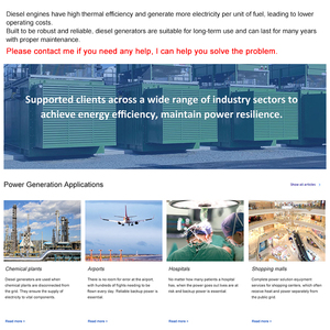 เครื่องกำเนิดไฟฟ้าเงียบยี่ห้อ Perkin รุ่น 20Kw พร้อมระบบสตาร์ทอัตโนมัติขนาดใหญ่ 50/60HZ 25Kva แรงดันไฟฟ้า 230V/240V รุ่น JTP-20GF เครื่องยนต์ JTP-20GF - Product Image 6