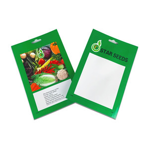 Logo personalizzato sacchetto di plastica sigillato su 3 lati sacchetto di <span class=keywords><strong>semi</strong></span> di imballaggio in carta composita <span class=keywords><strong>vendita</strong></span> calda sacchetti agricoli per frutta e verdura - Product Image 5
