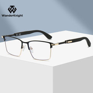 2025 מכירה חמה מסגרות אופטיות לגברים מקדשים מעץ מסגרות זכוכית - Product Image 1