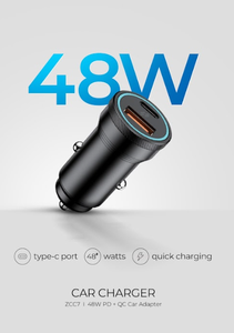 Pour LISEN 48W <span class=keywords><strong>USB</strong></span> C Chargeur de Voiture <span class=keywords><strong>Adaptateur</strong></span> Allume-Cigare <span class=keywords><strong>USB</strong></span>-C Type C 12V pour iPhone 16E 16 15 14 13 12 pour Samsung, <span class=keywords><strong>Apple</strong></span> - Product Image 3
