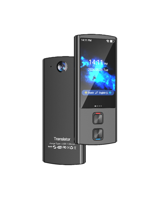 Smart Pocket Voice Translator T17 Language Audio Translator 138 Online Translation Device Dual Band WIFI Photo 17 Offline