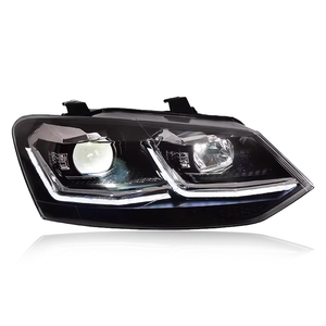 Adatto per lente faro faro faro faro LED <span class=keywords><strong>Volkswagen</strong></span> 2009-2016 Vento dinamico faro di segnalazione Drl parti auto luce auto - Product Image 5