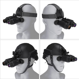 Binoculares de Visión Nocturna Infrarrojos de Largo Alcance 4K de <span class=keywords><strong>10x</strong></span> y 850nm con Pantalla 3D de Doble Pantalla para Montar en Casco - Product Image 4