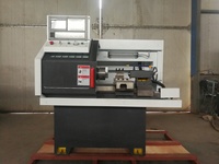 FineTech CK0632 Machine de tour CNC horizontale de précision compacte Structure de rail dur GSK Control Single Spindle 350mm Swing Mini