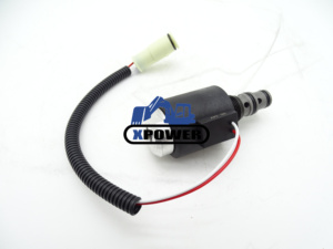 38553-61180 โซลินอยด์ปิดน้ำมันเชื้อเพลิงสำหรับรถแทรกเตอร์ M6040 M7040 M8540 M9540 M135 หยุดวาล์วโซลินอยด์ 12V 3 พิน 3855361180 - Product Image 5