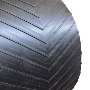 حزام ناقل مطاطي صناعي مقاوم للحرارة بنمط متعرج محدب/مقعر - سعر خاص - Product Image 1