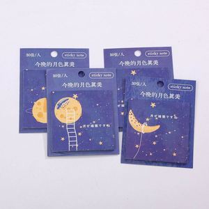 Cartoon Sticky Notes School Supplies <b>Memo</b> <b>Pad</b> Self-Adhesive 3*3Inch Stationery Notepad Creative - Product Image 3