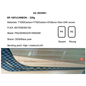 <span class=keywords><strong>Palo</strong></span> de <span class=keywords><strong>Hockey</strong></span> sobre Hielo Profesional Personalizado de Alta Gama P92/28/88, 100% Fibra de <span class=keywords><strong>Carbono</strong></span>, 18K, Longitud 65/66/67/68 Pulgadas, Flex 65-105, 325g-430g, Fabricación Profesional - Product Image 1