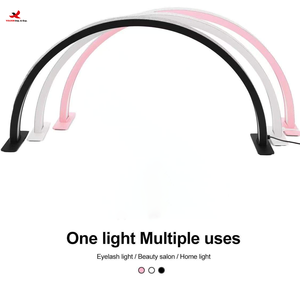 Lámpara UV de Media Luna de 75 cm con Descuento, Lámpara LED en Forma de U para Manicura y Belleza de Pestañas, con Diseño Portátil para Uso en Salón - Product Image 2