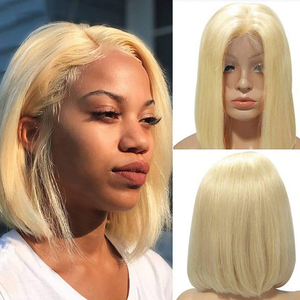 Bán Buôn Peru Bob Ren Phía Trước Tóc Giả Tóc Con Người, Trong Suốt Glueless Đầy Đủ HD Ren Bob Tóc Giả, Giá Rẻ 13*4 Ren Phía Trước Ngắn Bob Tóc Giả - Product Image 5