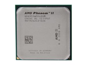 Processeur AMD Phenom II X4 955 Quad-Core AM3 938 broches, boîte noire, débloqué, multiplicateur de fréquence 3.2G - Product Image 2