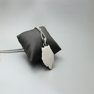 Collar con colgante de león de acero inoxidable, unisex, con temática animal, joyería de regalo - Product Image 4