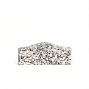 Cesti Gabion Medi in Ferro Zincato Argento, Barriere Acustiche Durevoli per Costruzioni - Product Image 1