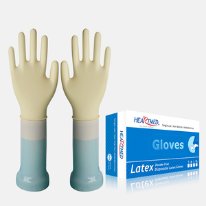 latex examination gloves powder-free non-surgical latex disposal gloves industrial latex gloves - Product Image 6