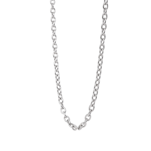 Delicadas Cadenas de Collar Pequeñas de Plata de Ley 950 con Glifos Entrelazados y Patrones Brillantes, Accesorio Minimalista Unisex para el Campus - Product Image 5