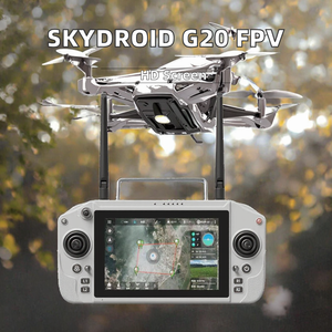 Skydroid G20 FPV <span class=keywords><strong>Drone</strong></span> 7 Inch HD Điều Khiển Từ Xa Màn Hình 2.4G 5.8G Kép Tần Số 30Km Dài Phạm Vi Hình Ảnh Truyền Làm Bằng Nhựa - Product Image 2