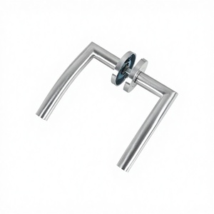 Poignée de porte et de fenêtre en acier inoxydable moderne UMH A31005, design ambidextre, installation facile, garantie de 5 ans pour les hôtels et les villas - Product Image 6