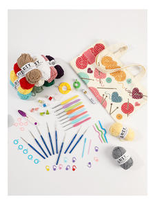 Herramientas <span class=keywords><strong>para</strong></span> Tejer a Mano en Casa, 20 Rollos <span class=keywords><strong>de</strong></span> Hilo, Suéteres, <span class=keywords><strong>Gorros</strong></span>, Ganchos <span class=keywords><strong>de</strong></span> Crochet, Juego Completo <span class=keywords><strong>de</strong></span> Bolsas <span class=keywords><strong>de</strong></span> Lona, Juegos <span class=keywords><strong>de</strong></span> Crochet - Product Image 6