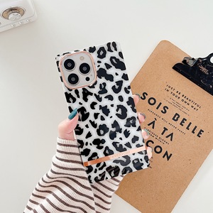 <span class=keywords><strong>Funda</strong></span> trasera de leopardo para teléfono móvil, carcasa de color rosa para iphone <span class=keywords><strong>10</strong></span> y 11, para vivo y21, <span class=keywords><strong>oppo</strong></span> <span class=keywords><strong>reno</strong></span> 6 pro - Product Image 5