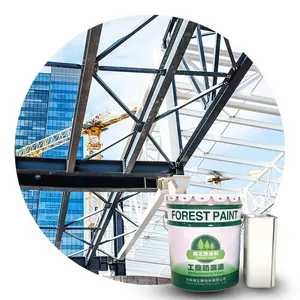 Outdoor antirust steel structure industrial acrylic resin polyurethane finish paints&coating spray anticorrosion lacquer