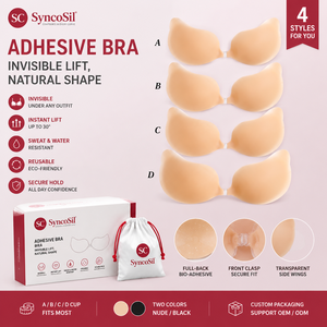 <span class=keywords><strong>Reggiseno</strong></span> Adesivo in Silicone <span class=keywords><strong>Senza</strong></span> <span class=keywords><strong>Spalline</strong></span> Invisibile <span class=keywords><strong>Push</strong></span>-<span class=keywords><strong>up</strong></span> con Forte Adesione per Abiti da Damigella - Product Image 1