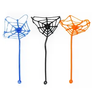 TPR weiches Material Hand Spinnennetz klebrig elastisch dehnbar Halloween Geschenks pielzeug für Kinder