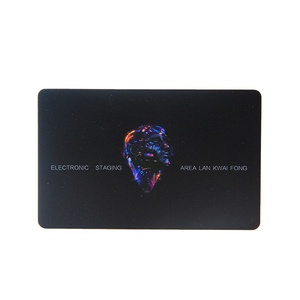 Matte đen có thể ghi <span class=keywords><strong>ndef</strong></span> định dạng lập trình url không tiếp xúc <span class=keywords><strong>NFC</strong></span> kỹ thuật số thông minh ntag 213 215 216 thẻ kinh doanh - Product Image 1