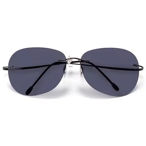 Gafas de Sol de lujo de diseñador 2025 para hombre, estilos de piloto con marco de Metal, protección UV, visión nocturna y uso al aire libre/conducción durante todo el día - Product Image 2