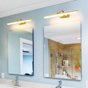 Lámpara de Pared con Espejo LED Moderna Europea, Impermeable y Antivaho, para Baño, Dormitorio, Hotel, Pasillo, Fabricante de Zhongshan - Product Image 4