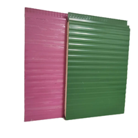 Panneau mural en mousse de polyuréthane pour maison conteneur ondulé panneaux muraux décoratifs extérieurs