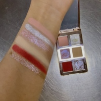 Palette d'ombres à paupières mates et scintillantes en métal personnalisable, 6 couleurs, maquillage pour les yeux vegan