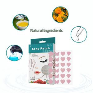 Patchs hydrocolloïdes pour le visage 12/24/26 points Patchs colorés pour l'acné Autocollant anti-acné - Product Image 3