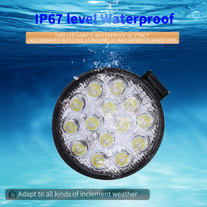 Lumière de travail LED ronde pour <span class=keywords><strong>automobile</strong></span>, éclairage auxiliaire, phare modifié <span class=keywords><strong>à</strong></span> usage général pour <span class=keywords><strong>automobile</strong></span>, lumière d'entretien pour véhicule - Product Image 3