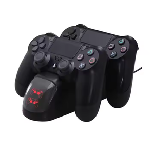 TP4-889 USB Dual Battery Charger Dock cho <span class=keywords><strong>PS4</strong></span> điều khiển không dây có thu phí đứng cung cấp điện Trạm Sạc với ánh sáng LED - Product Image 2