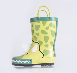 New Custom Stampa a Colori di Marca Unisex Anti-slip di Sicurezza Per Bambini Stivali Da <span class=keywords><strong>Pioggia</strong></span> In Gomma Per I Bambini - Product Image 3