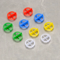 Entretoises de carrelage rondes en plastique 1,5 mm/2,0 mm/2,5 mm, design croisé, pour appartement, mur et sol modernes, durables et faciles à installer