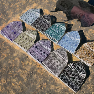 Gorro de Oración Islámico para Hombre, Transpirable, de Acrílico y Satén, Gorro Informal Étnico de Verano, Fabricante OEM, EE. UU., Reino Unido - Product Image 2